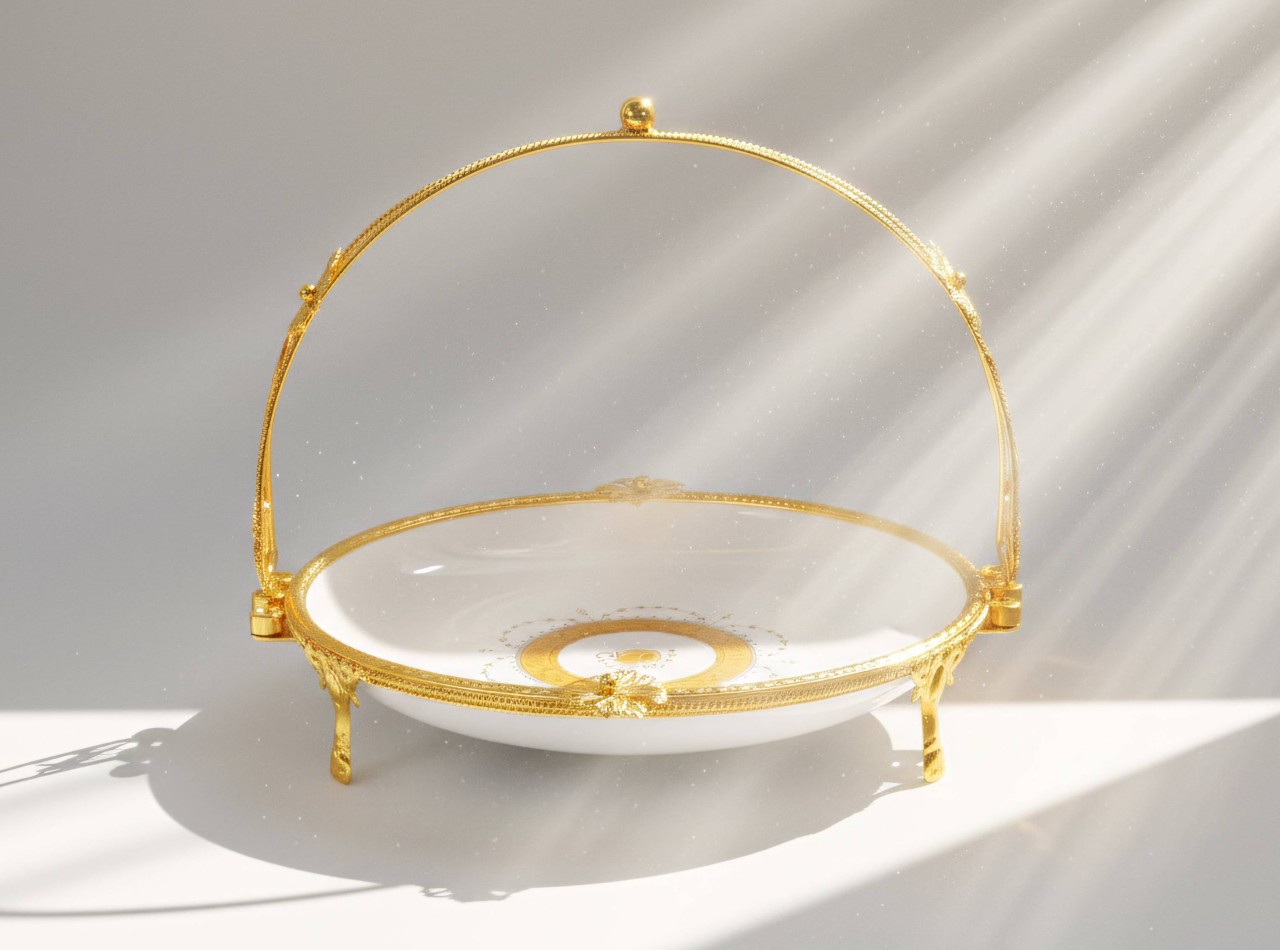 Vicenza Piring Bulat Klasik Dengan Pegangan Padi P140